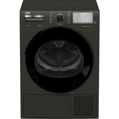 倍科/Beko 8公斤原装进口香氛干衣 低温烘干 自动防皱曼哈顿灰色热泵干衣机 EDTH 8455 XM
