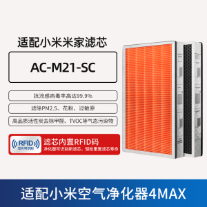 适配小米米家空气净化器4MAX[抗病菌醛除霾款] 2片
