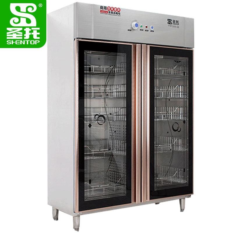 圣托(Shentop)1200L低温热风循环消毒柜 大容量酒店幼儿园厨房用餐具保洁柜 DAB07