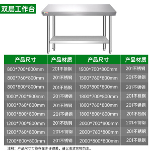 意黛斯(YIDAISI) 不锈钢厨房置物架打荷台