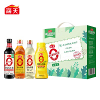 海天致美味0添加生抽蚝油料酒醋礼盒