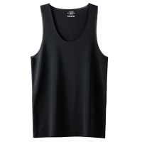 2件装男士圆领无袖T恤夏季新款冰丝肩宽背心升级透气速干坎肩打底