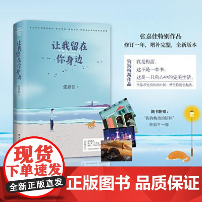 张嘉佳:让我留在你身边(2020) 湖南文艺出版社