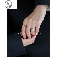 JiMiFancything 欧美Ins博主款淡水珍珠极简光面尾戒指环戒指