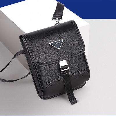 顺丰配送-男士单肩包迷你斜挎包真皮小包包休闲头层牛皮背包男包潮皮包GNB200501-4H
