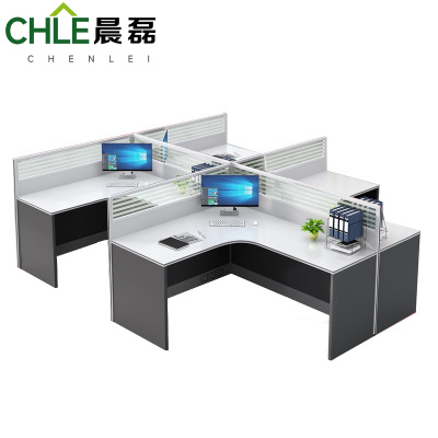 晨磊 屏风卡座 T型4人位 张