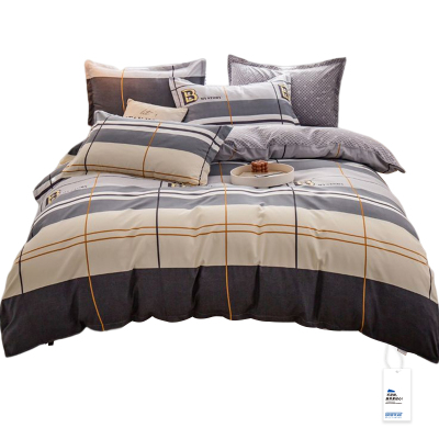 安居先森加厚生态棉臻品美肌双人床四件套床品D1239(套)