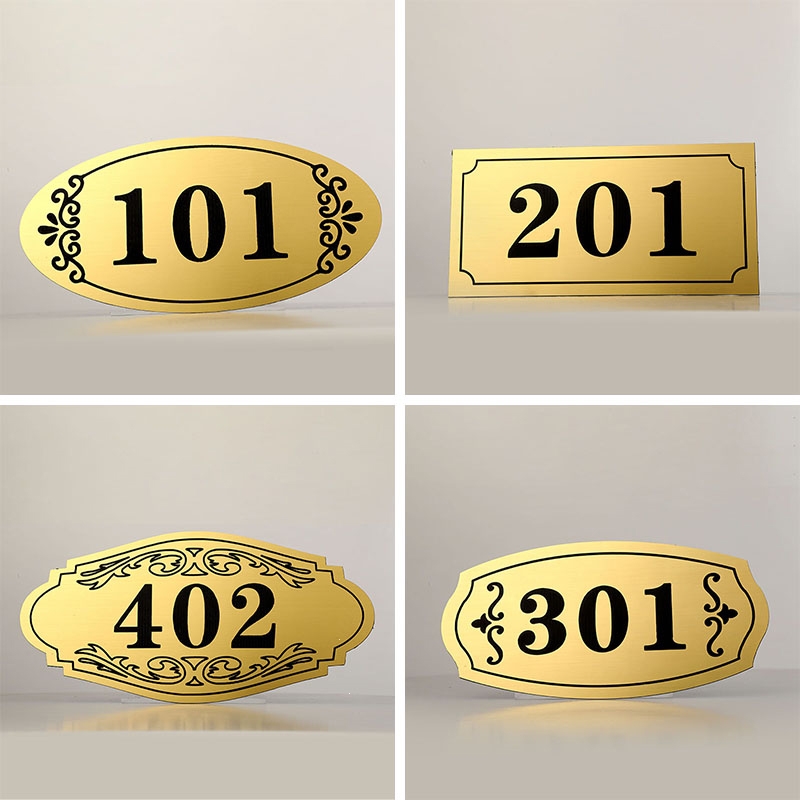 阿斯卡利(ascari)定制门牌号定制酒店房间门牌号码牌家用数字宾馆出租