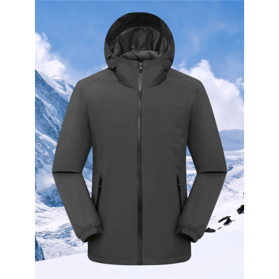  冲锋衣外套男春秋户外防风防水冬季闪电客登山服潮牌加厚滑雪装备骑行服