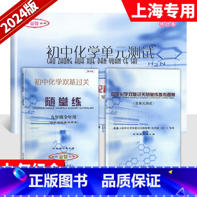 书+试卷+答案 九年级/初中三年级 [正版]2024年化学随堂练堂堂练九年级上下册初中化学双基过关堂堂练单元测试光明9年