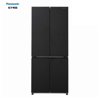 松下510升 变频风冷无霜 智控WIFI 磨砂黑色 十字对开门家用冰箱 NR-TD51CTA-K
