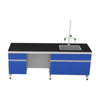 臻远 ZY-SYT-19 实验室 工作台化验室操作台化验桌 2米右含水槽台