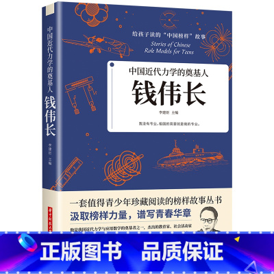 中国近代力学的奠基人钱伟长 [正版]科学家 数学家的故事 给孩子读的中国榜样故事全套10册中华先锋人物钱学森邓稼先传李四