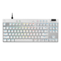 罗技(Logitech) 罗技PRO X TKLRAPID磁轴键盘-白色