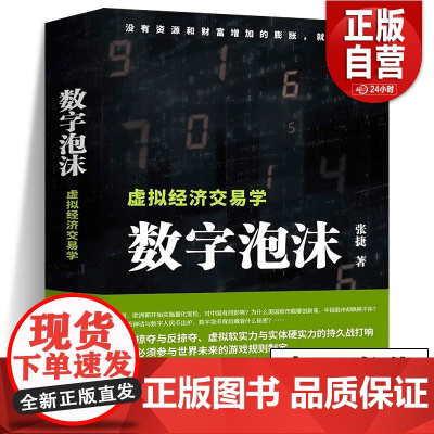 正版 数字泡沫 张捷 虚拟经济交易学 张捷财经观察 各部门经济经管 励志 掠夺与反掠夺 虚拟软实力与实体硬实力的持久战华