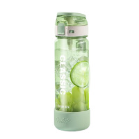 希乐塑料杯780ml便携大容量耐用莫兰迪绿XL-2516-780