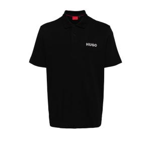 Hugo boss男士POLO衫经典领黑色LOGO休闲百搭男装上衣