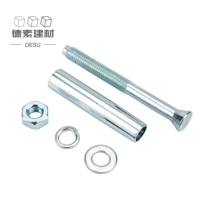 德素 镀锌膨胀螺栓 M12*100 /个