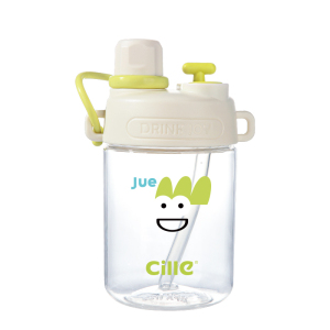 Cille户外运动保温保冷水壶350ml不锈钢真空双层防漏便携折叠设计