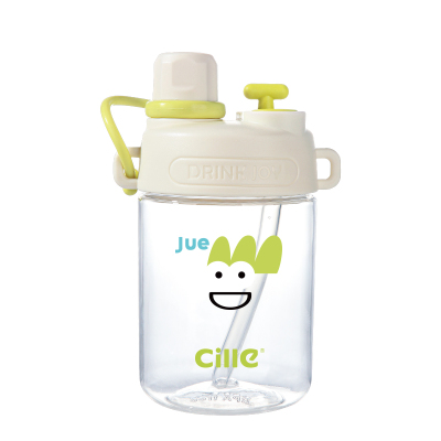 Cille户外运动保温保冷水壶350ml不锈钢真空双层防漏便携折叠设计