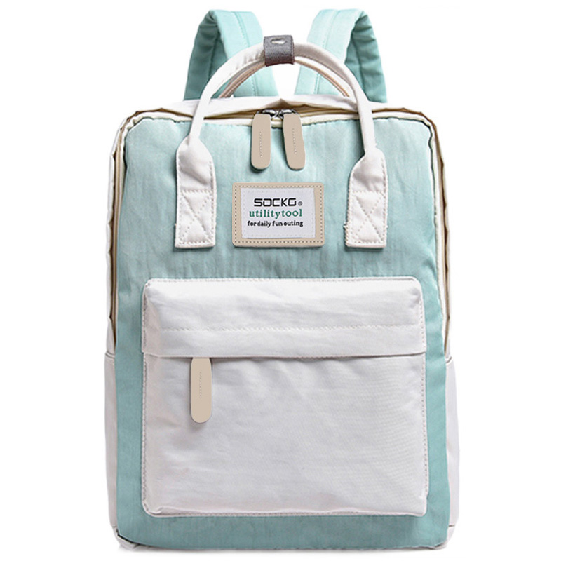 圣兰戈(SOCKO)笔记本电脑包女14寸双肩背包适用华为荣耀苹果13.3小米红米12.5联想小新Air宏碁惠普男15.6