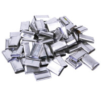 铁皮打包扣 PP打包带用收紧扣子 打包机用塑钢扣 20KG/袋