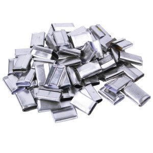 铁皮打包扣 PP打包带用收紧扣子 打包机用塑钢扣 20KG/袋