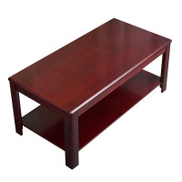 晋舰 茶几客厅双层长几短几小户型边桌沙发边几喝茶桌子 A款长几