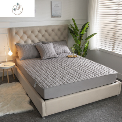 夹棉床笠单件加厚防滑透气防尘保护套可拆卸床垫套床罩全包舒适主义