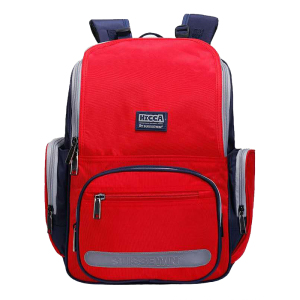 SUISSEWIN时尚休闲多功能校园学生书包双肩包SN17111 红色