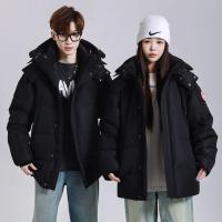 MESONGHUA情侣户外工装男士冬季羽绒服男女加厚外套