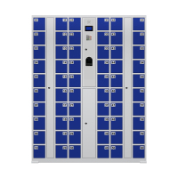 臻远 ZY-SJGB-32 手机充电柜寄存柜电子设备管理柜存包柜 60门指纹款