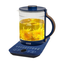 谷格养生壶1.6L多功能小型家用花茶煮水高硼硅玻璃煮茶器G10
