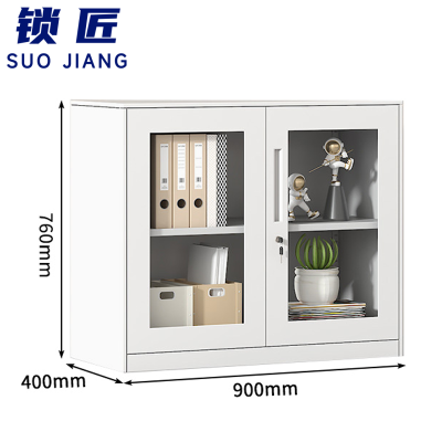 锁匠 矮柜玻璃对开台