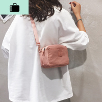 ins尼龙休闲斜挎小包女2020新款韩版百搭氧气防泼水布包单肩小包NEW LAKE女斜挎包