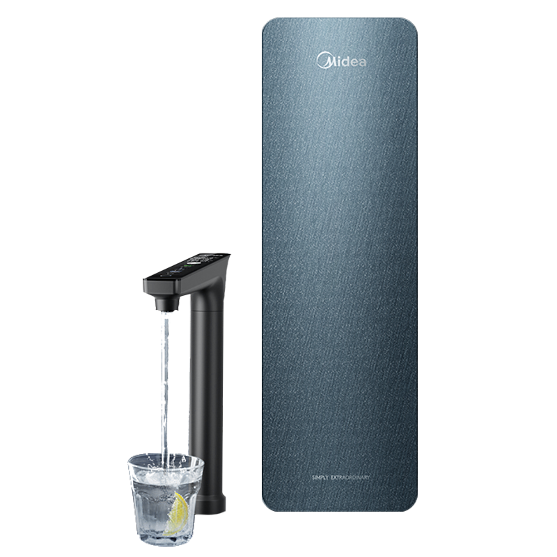 美的(Midea)净水器家用星河1000G PRO 5年长效陶氏RO反渗透0阻垢剂直饮机厨下式净饮机国家补贴 鲜活零陈水