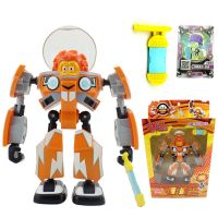 蛋蛋小子玩具 弹射变形对战套装爆丸机器人蛋星侠玩具莱迪蓝波派奇 可动人偶莱迪