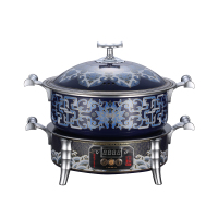 荣事达景泰蓝钛电火锅HG1898T