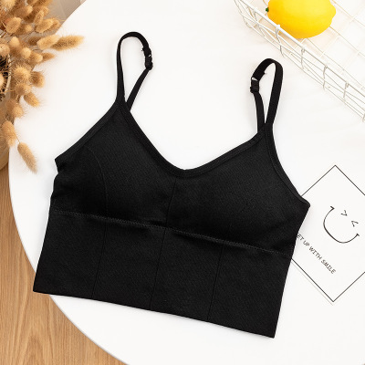 2021春季新款小吊带背心女内搭外穿性感针织打底衫美背上衣u型潮