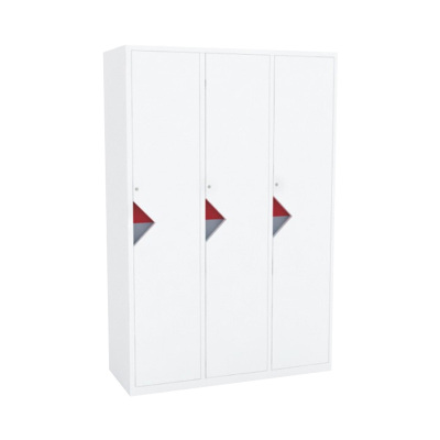 科朔 文件柜 更衣柜 钢制更衣柜 铁皮更衣柜储物柜 三门更衣柜KS-GYG1200
