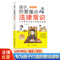 正版新书]孩子,你要懂点法律常识(漫画版)丁华民9787516540183