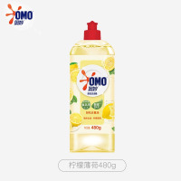 奥妙 洗洁精 家用去油果蔬宝宝餐具净 柠檬薄荷 480g