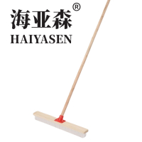 海亚森 TK-2086 27cm塑料丝木柄地刷(计价单位:把)木色