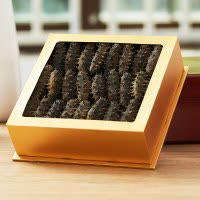 宫品 5A有机淡干海刺参30-40只250克简约家庭盒装 国产生鲜