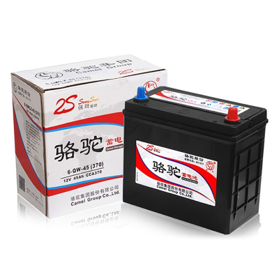 骆驼 蓄电池12V45Ah 6-QW-45 只
