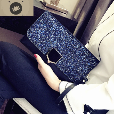 2020新款宴会手抓包名媛信封手包韩版个性时尚百搭气质手拿包女潮艾狄伊娃女手包