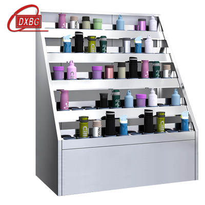 DXBG304不锈钢员工车间多格茶杯放置收纳柜50位水杯架1250*1050*590