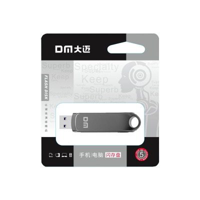 DM大迈 GT530 1T USB3.2 固态移动高速U盘 (计价单位:个) 黑色