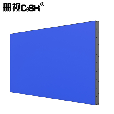 册视监控液晶拼接屏拼缝1.7mm高清会议室办公监控显示器6246W台