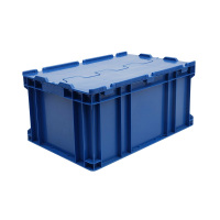 瑾如云海 EU物流箱 翻盖箱 周转箱 600*400*280mm 个